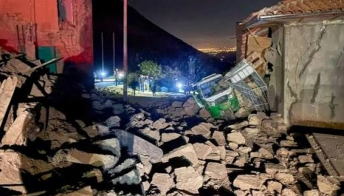 ৫.৫ মাত্রার শক্তিশালী ভূমিকম্পে নিহত ৫